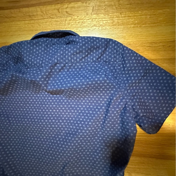 Faherty short sleeve Men’s Shirt XXL  All Over Print Blue 
(A3 - Picture 5 of 10